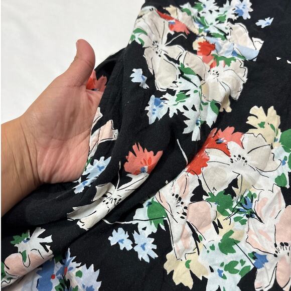 Abercrombie & Fitch Women’s Large Floral Romper Playful Romantic Dainty Fun - Picture 6 of 10